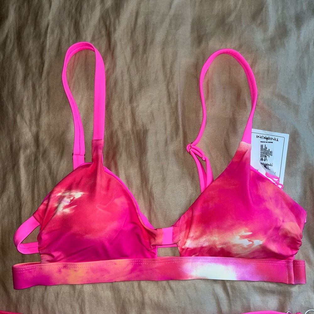 TiniBikini pink tie dye bikini - Picture 3 of 12
